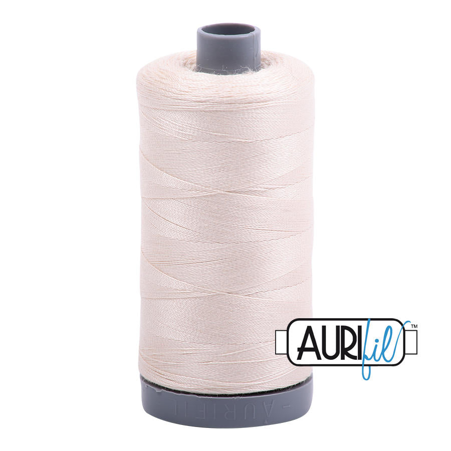 Aurifil Garn aus 100 % Baumwolle, 28 wt./2-fach - 2000